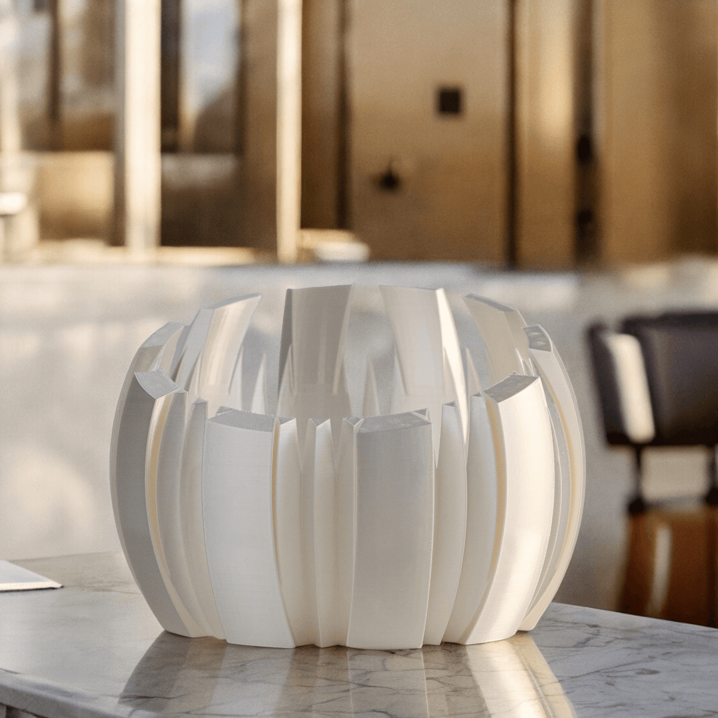 Dara Bowl, a geometric bowl inspired on African geometric patterns, the perfect addition for your home.