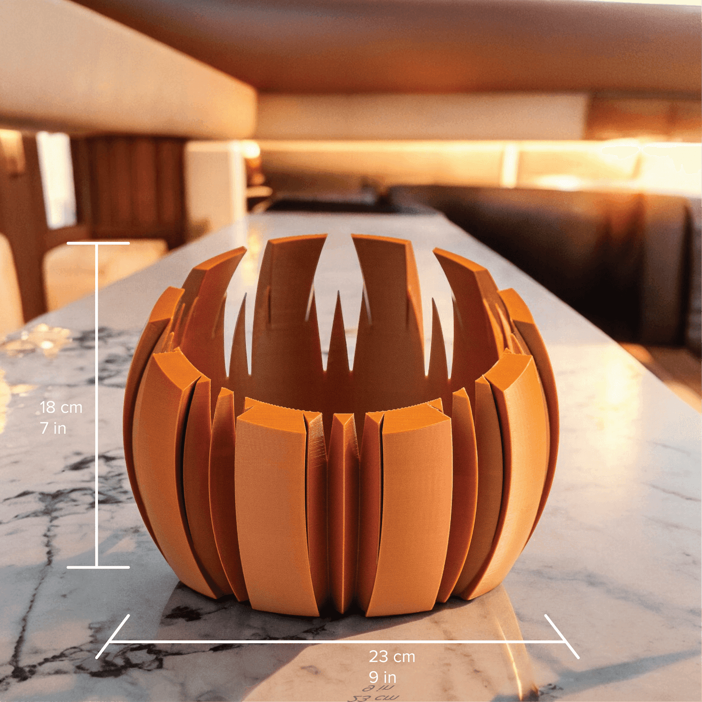 Dara Bowl, a geometric bowl inspired on African geometric patterns, the perfect addition for your home.