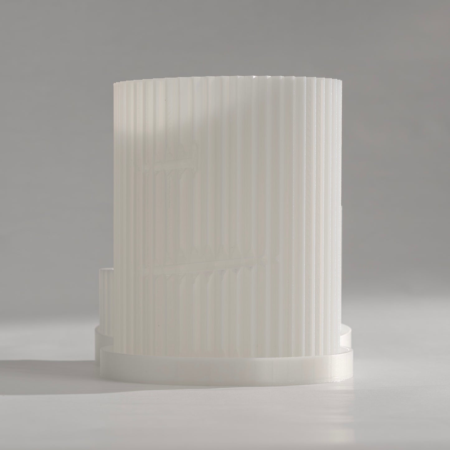 Polar Triad Planter. A one-body design with three plant spaces.