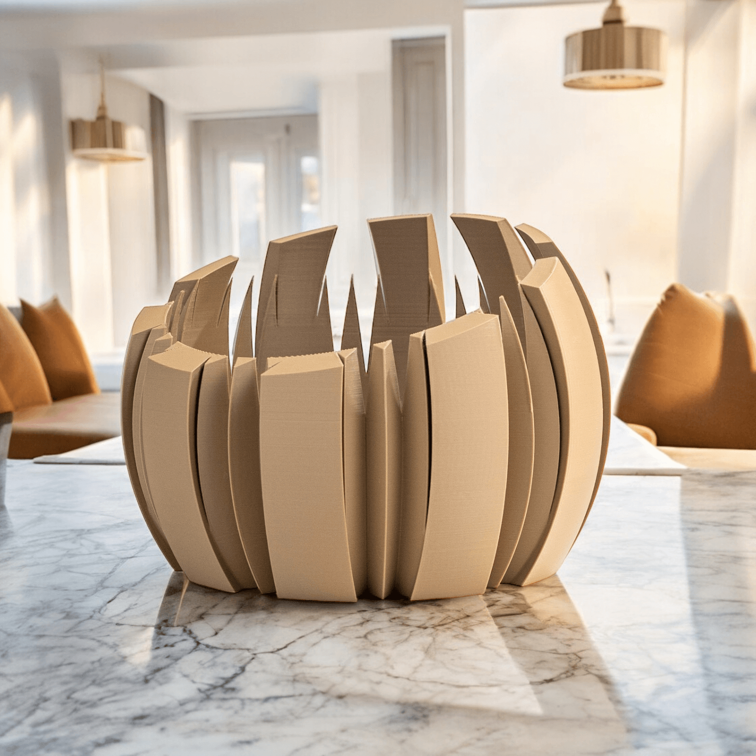 Dara Bowl, a geometric bowl inspired on African geometric patterns, the perfect addition for your home.