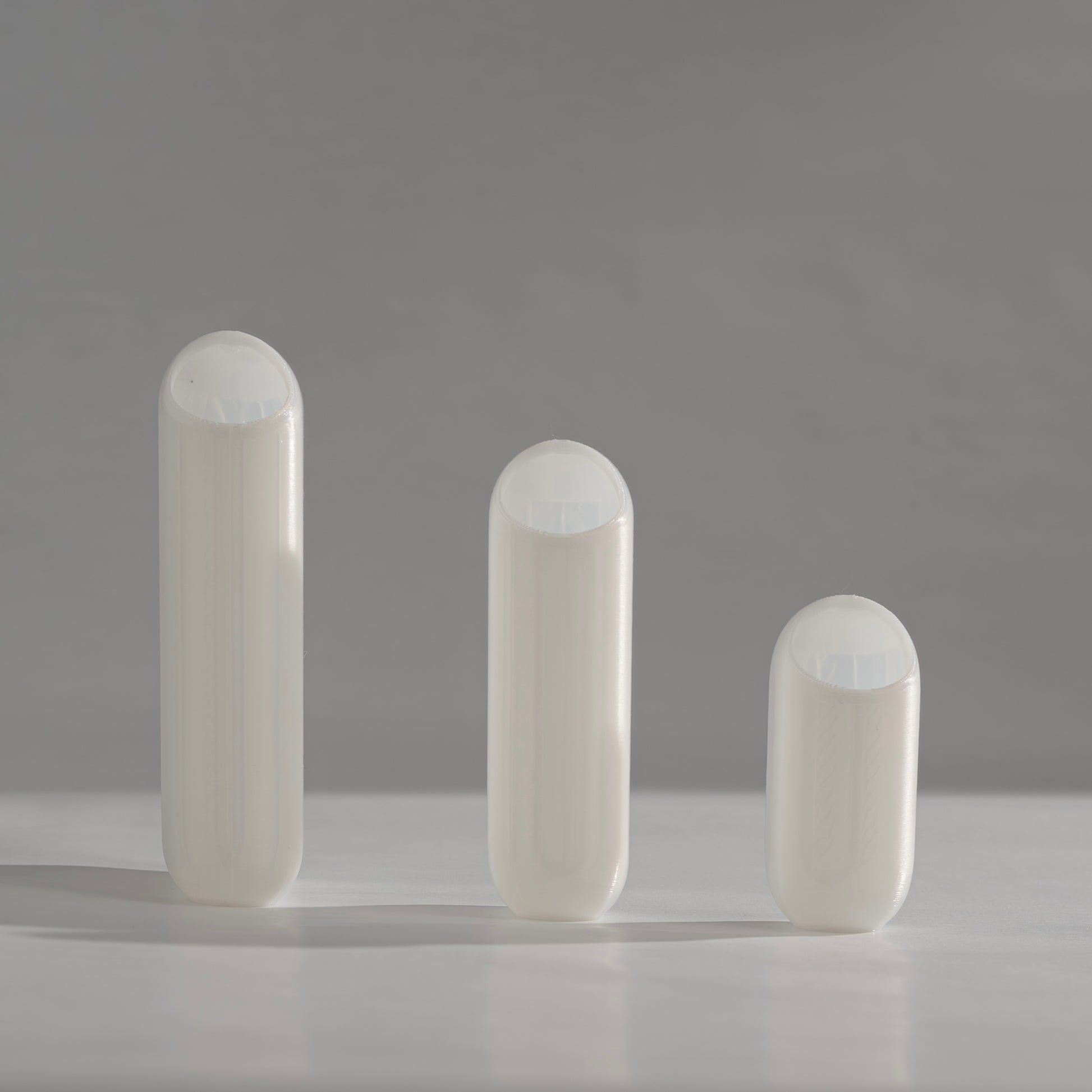 Trivium Vessel Planter. A three-piece small planter.
