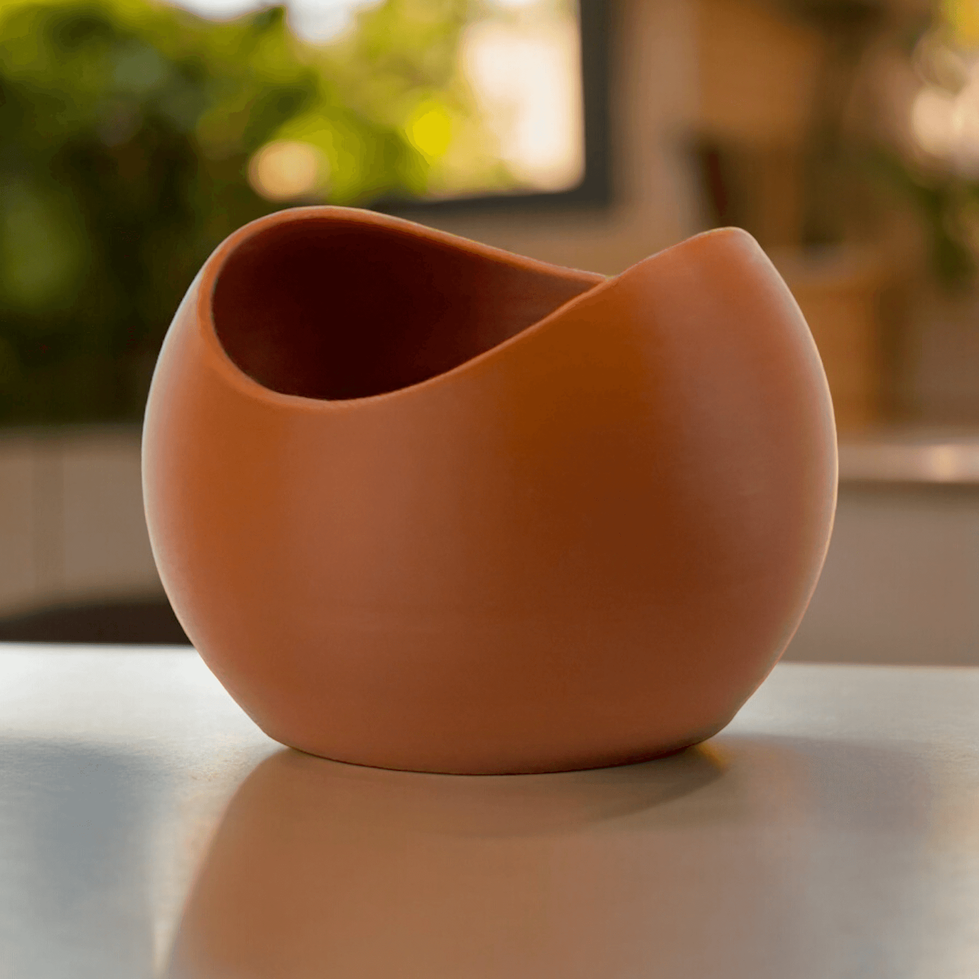 Terra Vessels. Three compact and versatile planters for small plants.